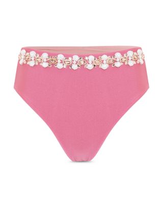 Seashell Embellished Bikini Bottom