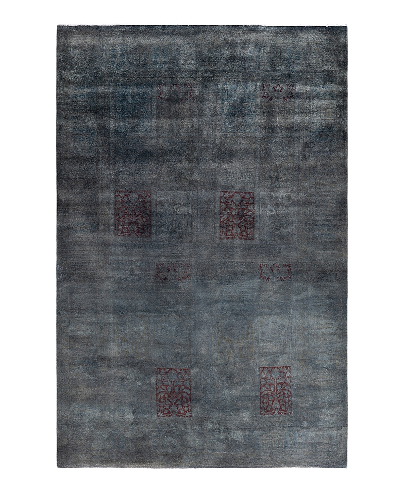 Bloomingdale's Fine Vibrance M1380 Area Rug, 6'2x9'2 In Gray