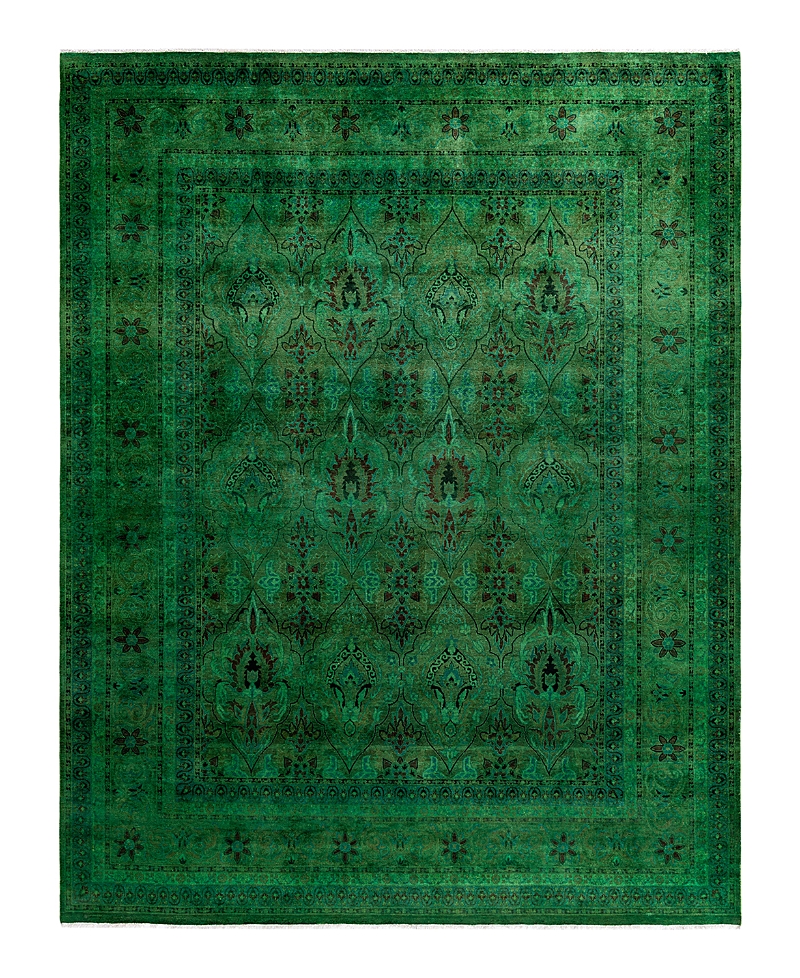 Bloomingdale's Fine Vibrance M1496 Area Rug, 8'2x10'3 In Green