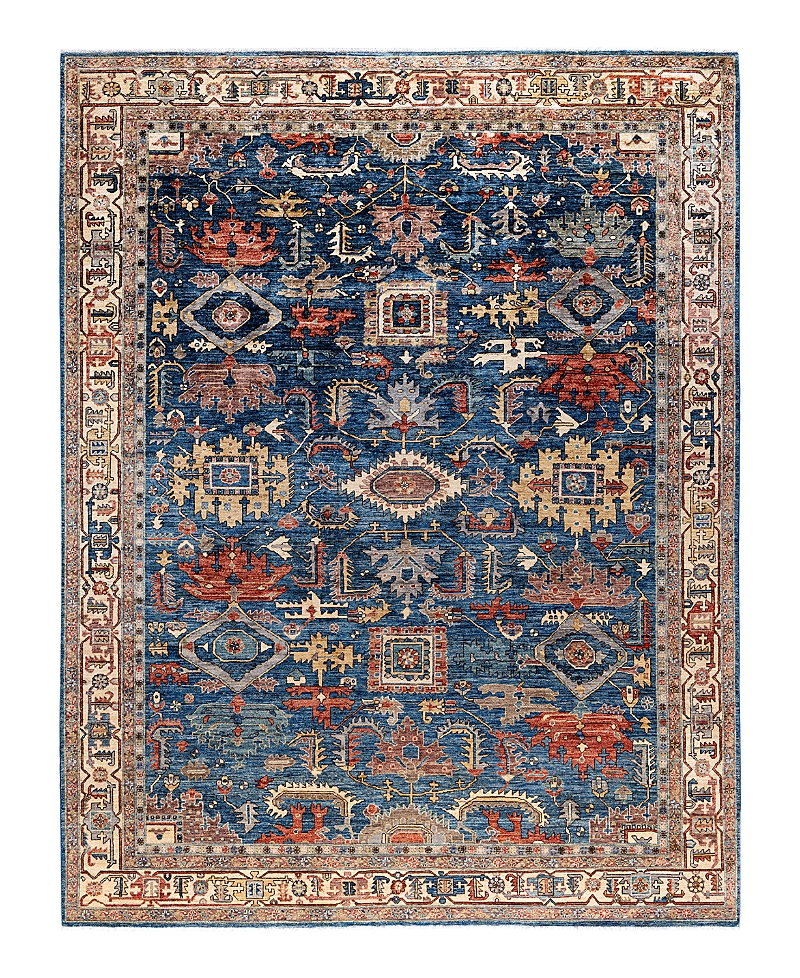 Bloomingdale's Serapi M0103-147 Area Rug, 9'1x11'9 In Blue