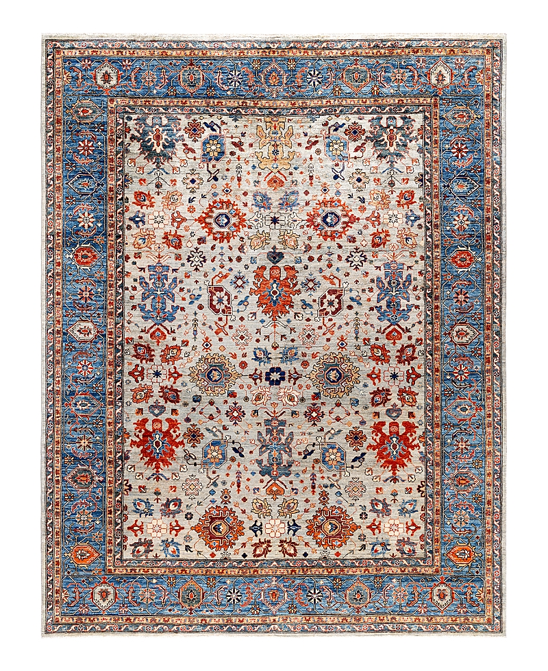 Bloomingdale's Serapi M0103-158 Area Rug, 8'11x11'9 In Blue