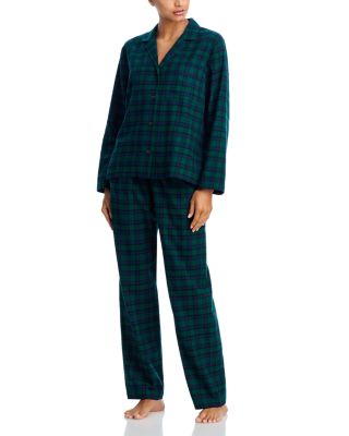 Flannel Long Holiday Pajama Set
