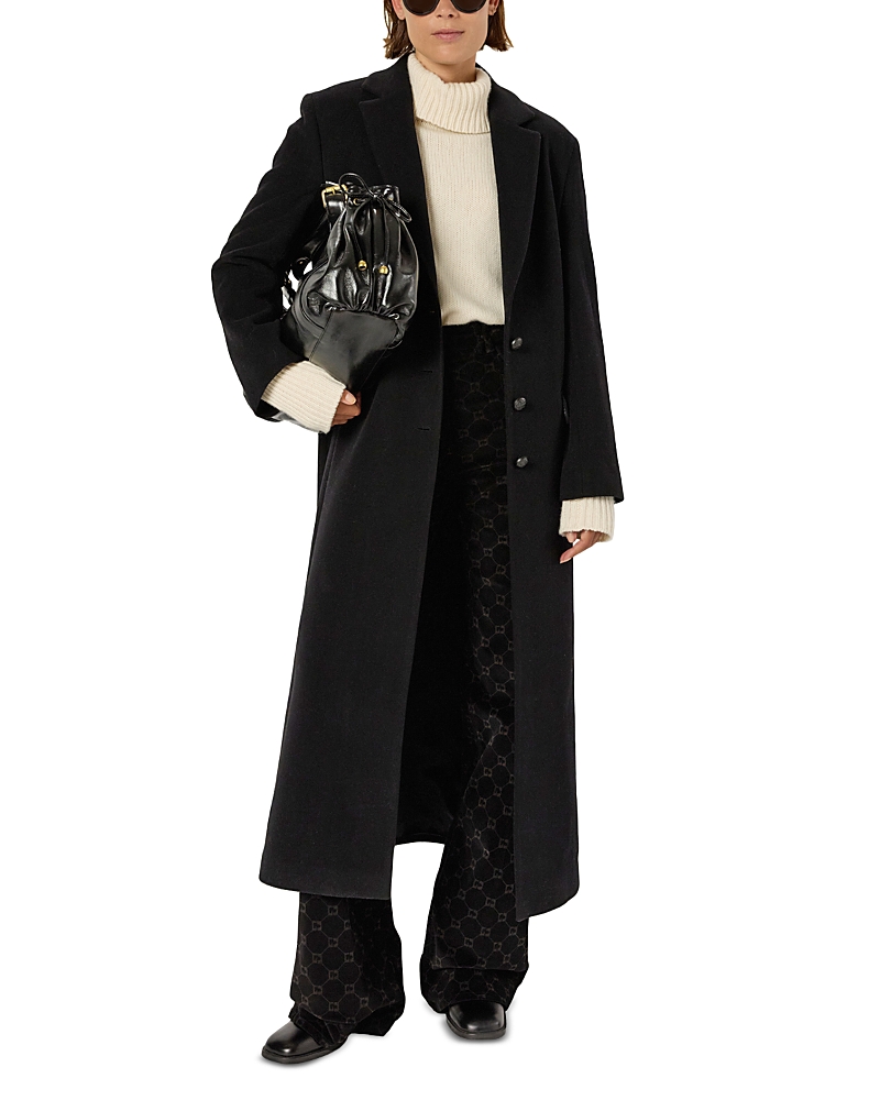 Gerard Darel Meli Coat In Black