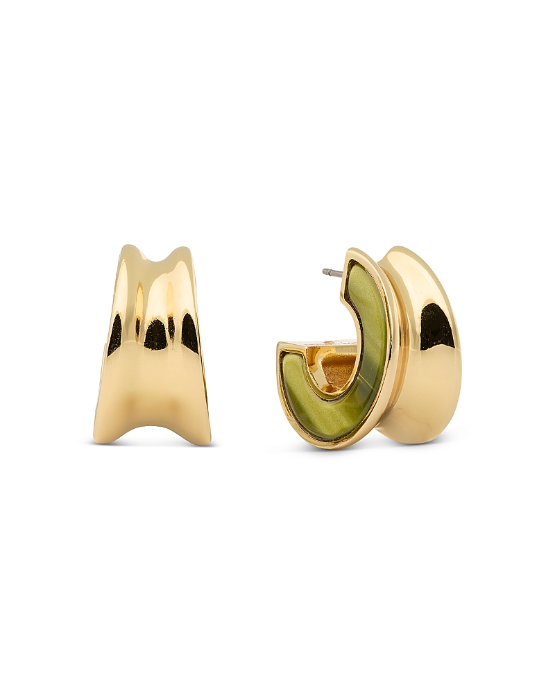 Kate Spade New York Huggie Hoop Earrings In Multi