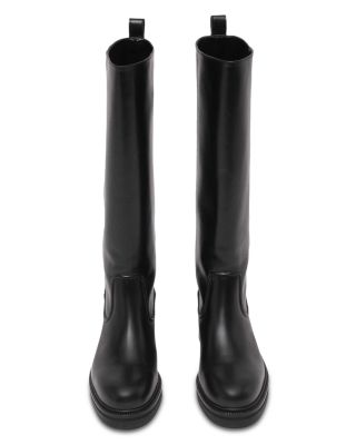 Women's Leather Riding Boots