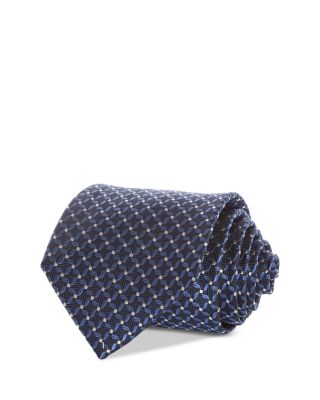 Silk Classic Geometric Tie - Exclusive 