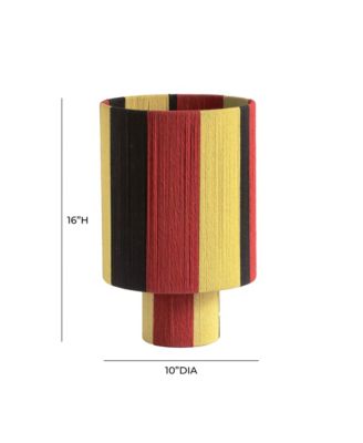 Guinevere Striped Cotton Table Lamp