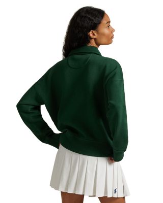 Logo Fleece Quarter Zip Sweatshirt