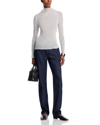 Chiffon Twist Long Sleeve Top