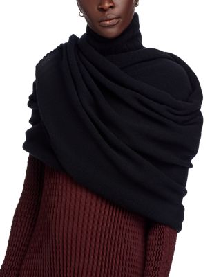 Crooked Wool Shawl Cardigan