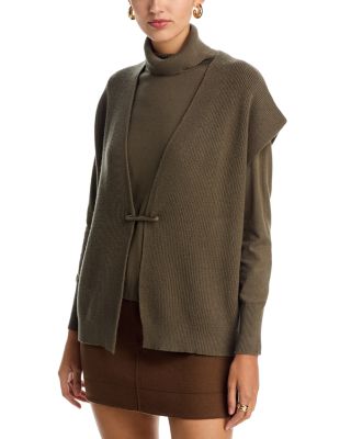 Turtleneck & Sweater Vest Set