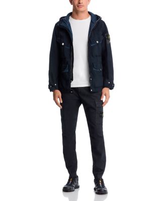 Tapered Cotton Stretch Trousers