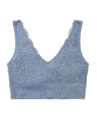Soft V Lace Reversible Bralette
