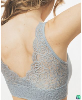 Soft V Lace Reversible Bralette