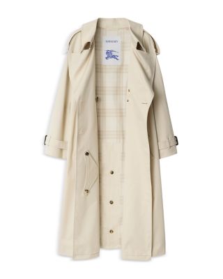Long Gabardine Fitzrovia Trench Coat