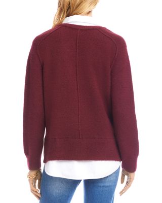 Layered Look Sweater