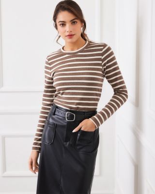 Long Sleeve Crewneck Top