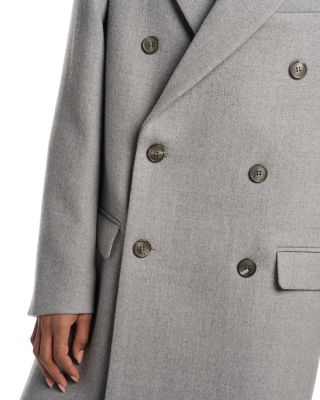Classic Double Breasted Wool Coat