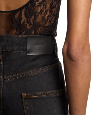 Low Rise Jeans in Black