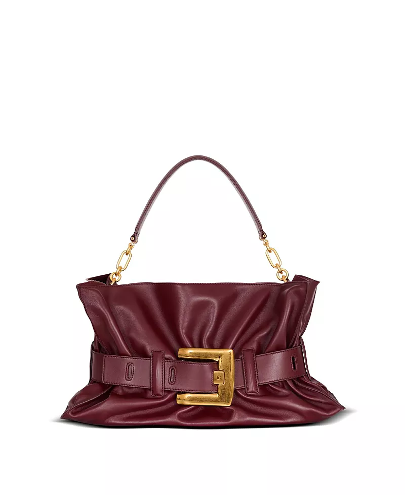 Balmain Medium Anthem Bag in Leather