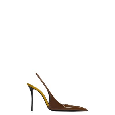 Women's Amalia Slingback Pumps In Patent Leather
