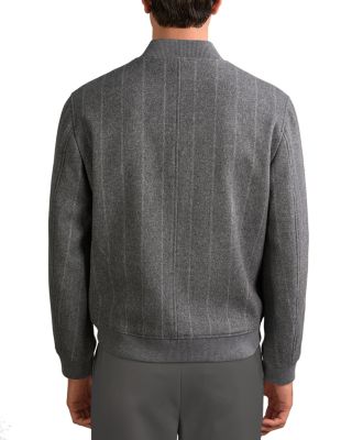 Baddow Chalk Stribe Bomber Jacket