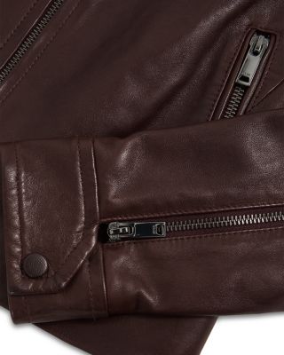 Astra Fitted Leather Jacket