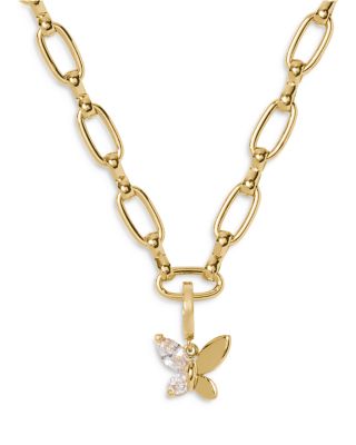 One in a Million Cubic Zirconia Social Butterfly Charm