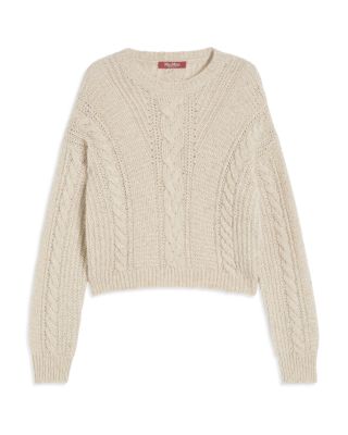 Crasso Crewneck Cable Knit Sweater