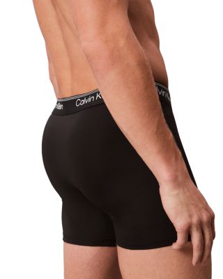 Microfiber Stretch Boxer Briefs, Pack of 3