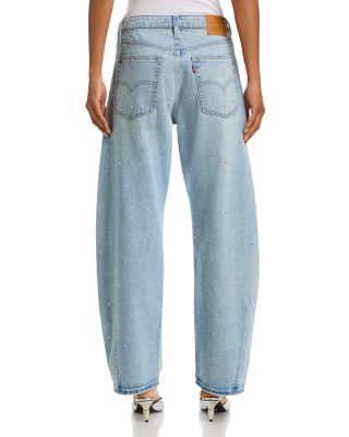 Baggy Dad Barrel Jeans in Dazzle Me