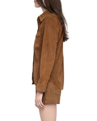 Thelma Suede Shirt