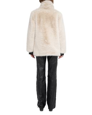 Fleur Faux Fur Coat