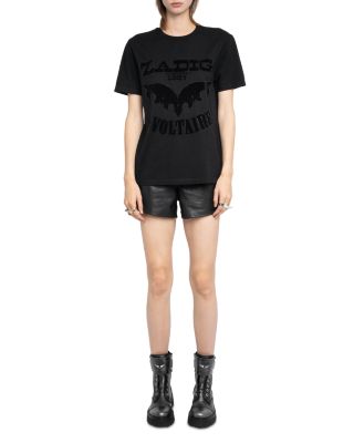 Edwin HC Flock Rhinestone Tee