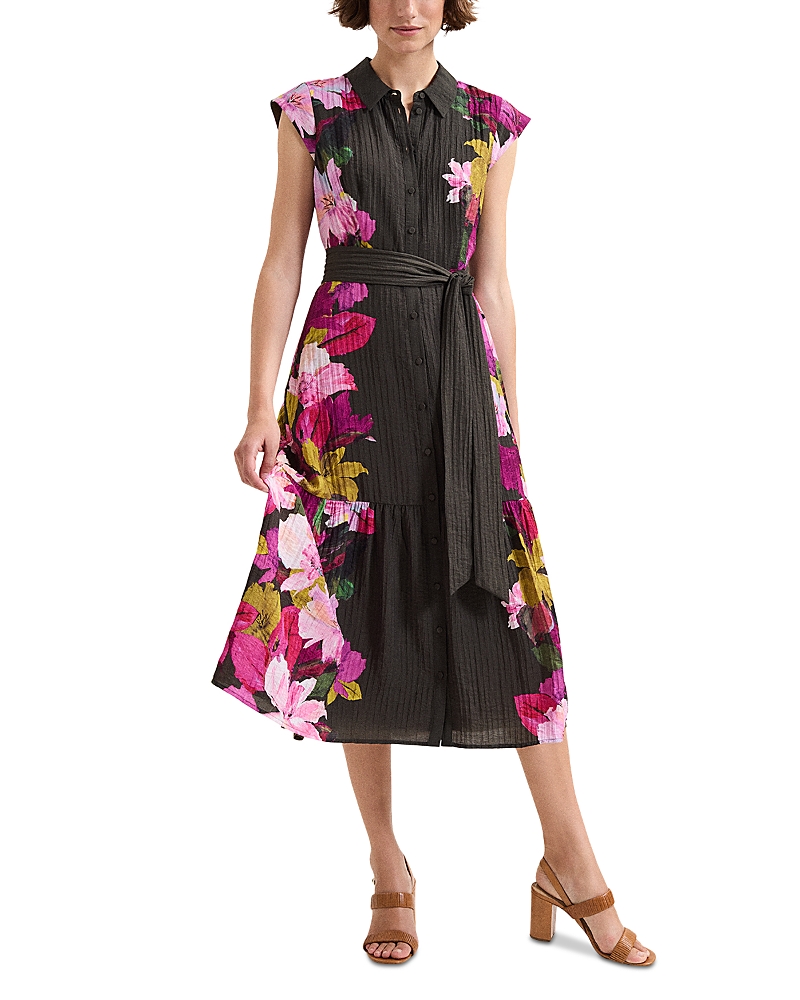 Phase Eight Robyn Floral Midi Dress In Multi