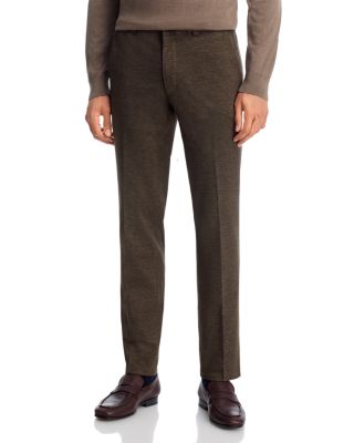 Hesten Extra Slim Fit M&eacute;lange Jersey Suit Pants