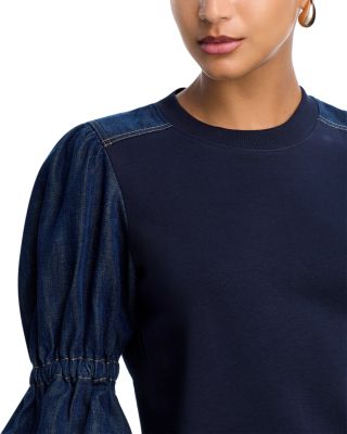 Blake Mixed Media Top