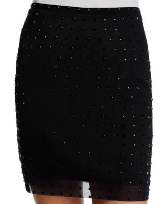 Keily Studded Mini Skirt