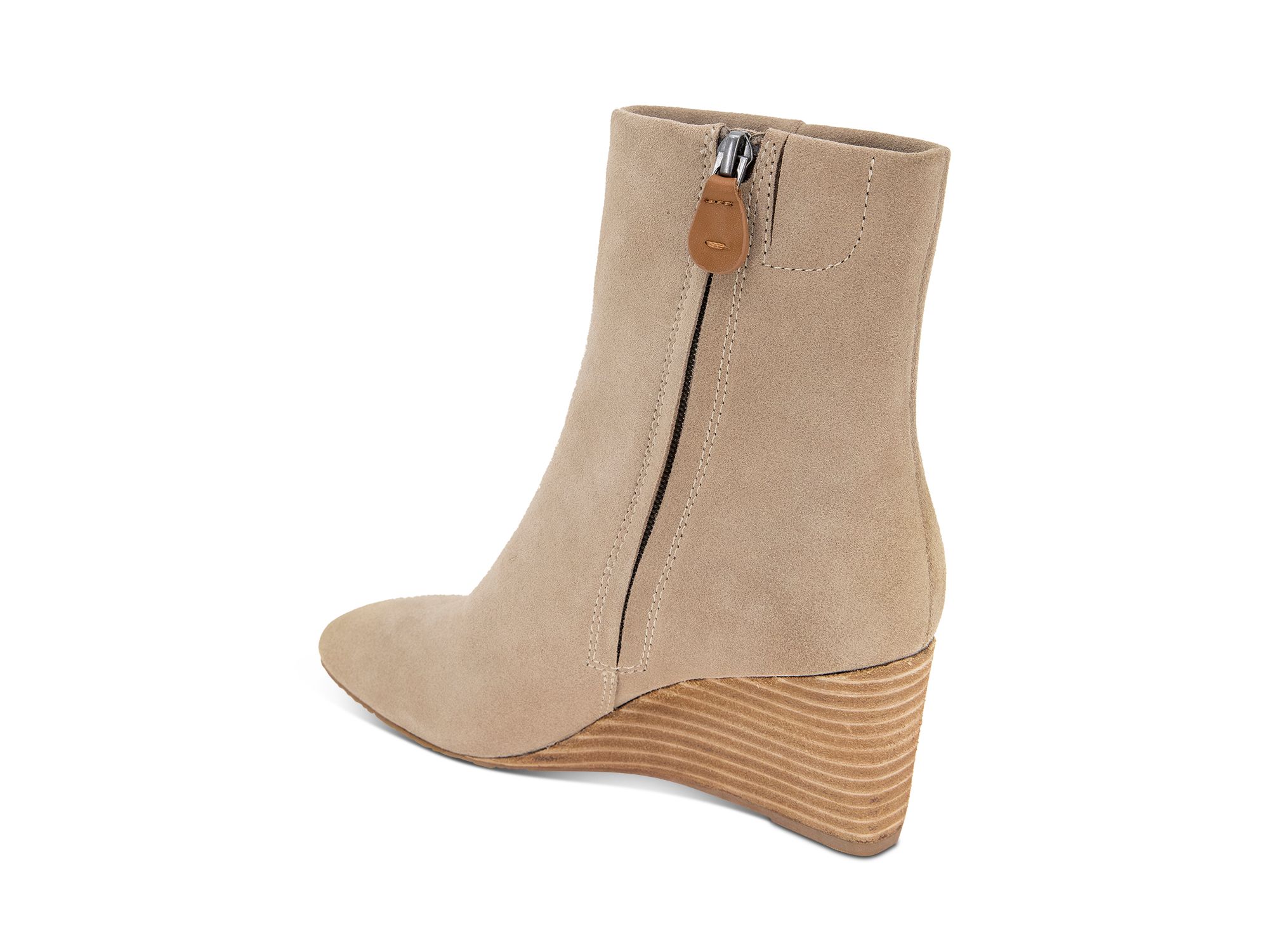 Women's Nash Brown Wedge Booties — Image 6