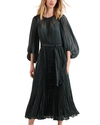 Lucie Pleat Dress