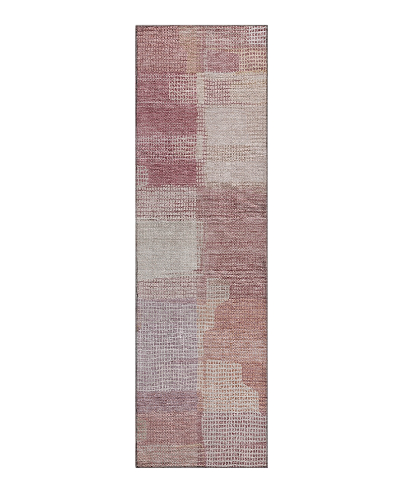 Dalyn Rug Company Dalyn Ravenna Washable Rn10 Runner Area Rug, 2'3 X 7'6 In Pink