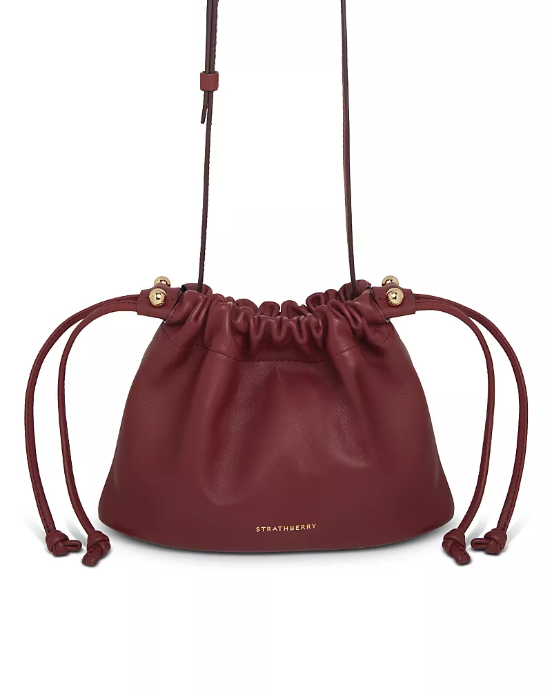 Strathberry Charlotte Drawstring Soft Nappa Crossbody