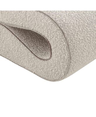 Senna Speckled Boucle Accent Chair in Grey