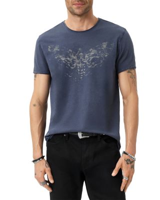 Raw Edge Moth Graphic Tee