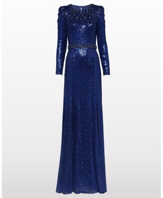  Georgia Sequin-embellished gown
