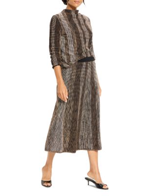 Ombr&eacute; Pixel Knit Sweater