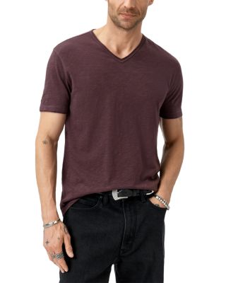 Miles V Neck Slub Tee