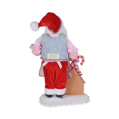 North Pole Candy Santa Figurine