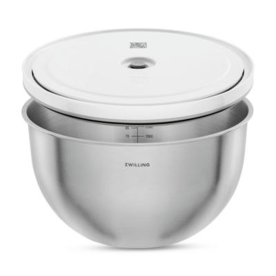 Fresh and Save 3 Piece Stainless Steel Vacuum Bowl Set