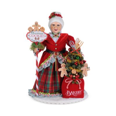 Light Up Mrs. Claus's Goodie Bakery Figurine
